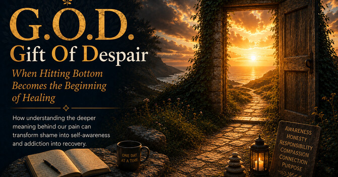 G.O.D. : Gift of Despair: When Hitting Bottom Becomes the Beginning of Healing