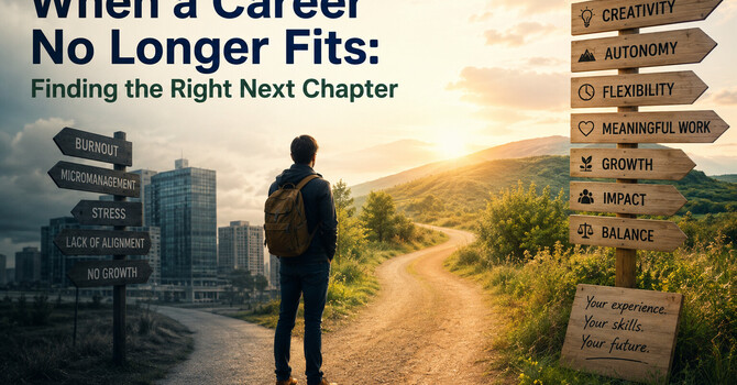 When a Career No Longer Fits: Finding the Right Next Chapter